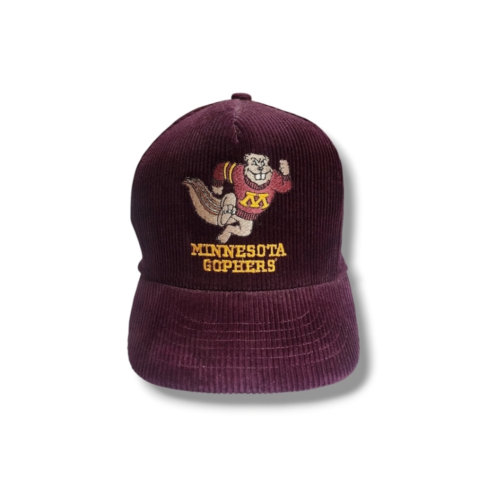 Vintage 80's /90's Minnesota Gophers Corduroy Cap